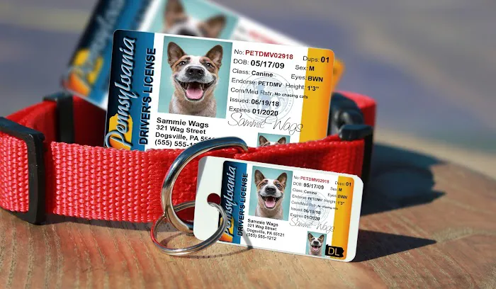 MyPetDMV - Pet Drivers License ID Tags Picture 4
