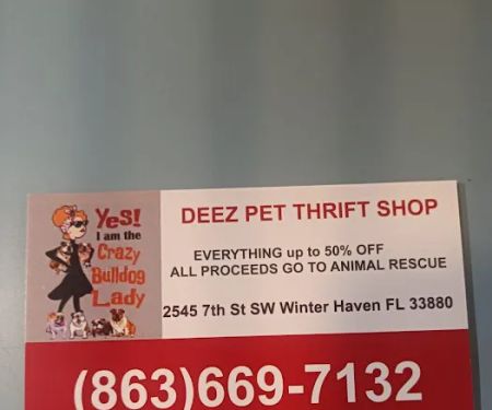 Deez pet thrift store