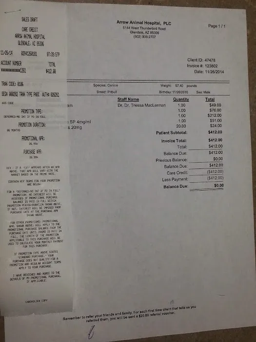 Arrow Animal Hospital PLC: Payton Willow DVM Picture 3
