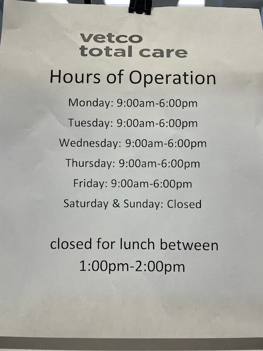 Vetco Total Care Animal Hospital Picture 10