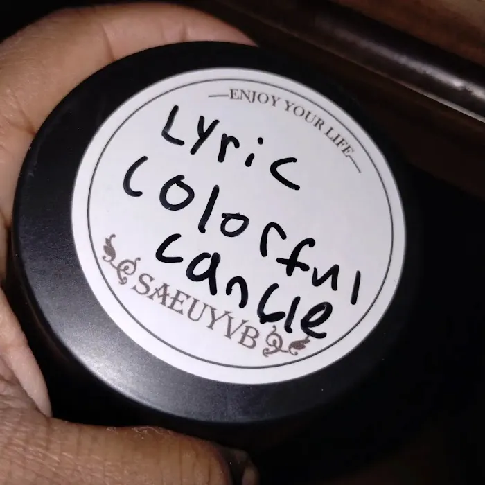 Lyric colorful candles Picture 4