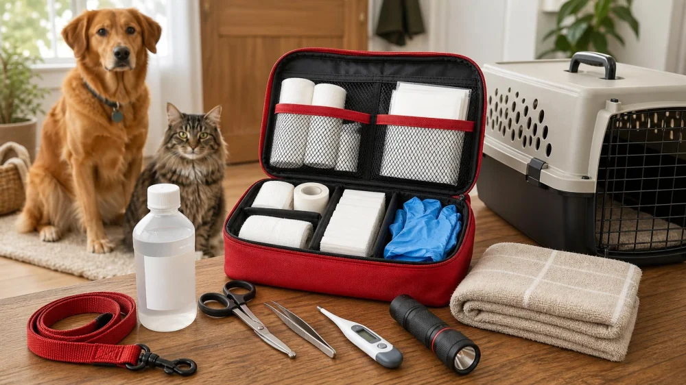Pet First-Aid Kit: What to Pack and What Not to Use