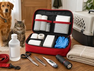 Pet First-Aid Kit: What to Pack and What Not to Use
