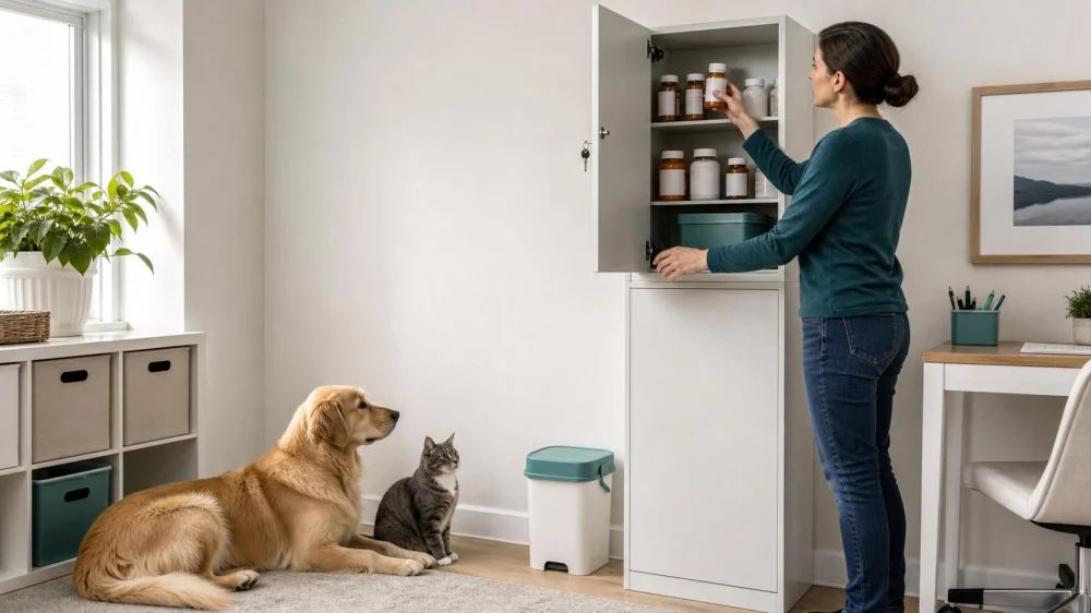 How to Store and Dispose of Pet Medications Safely
