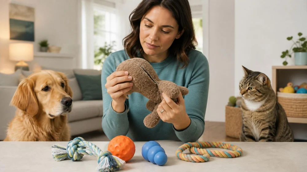 Pet Toy Damage Check: Remove Loose Parts Before Play