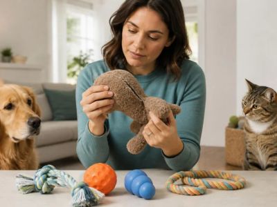 Pet Toy Damage Check: Remove Loose Parts Before Play