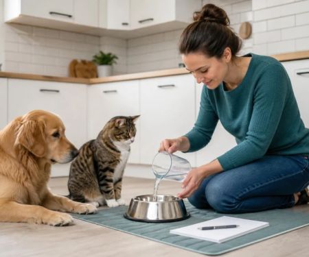 Pet Drinking More or Less? Measure Before the Vet Call