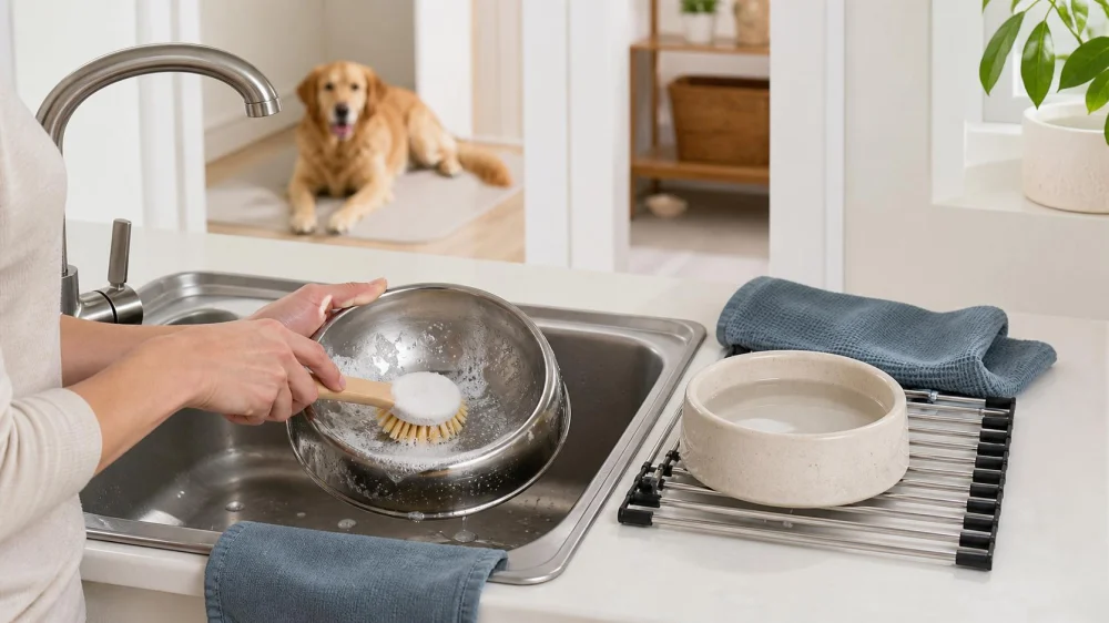 Pet Food and Water Bowls: A Cleaner Daily Routine