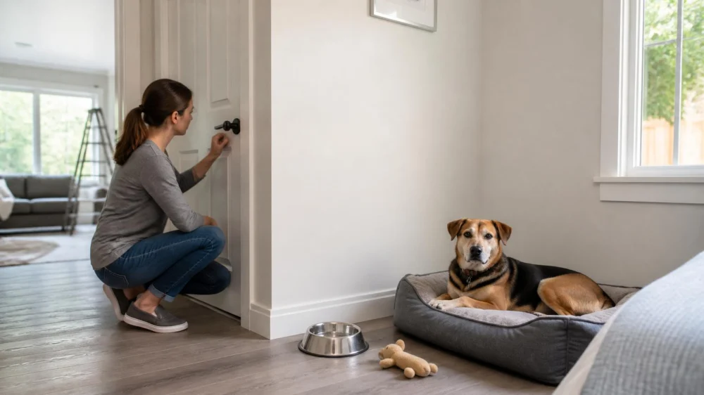 Pet Safety During Home Repairs: Build a Secure Room