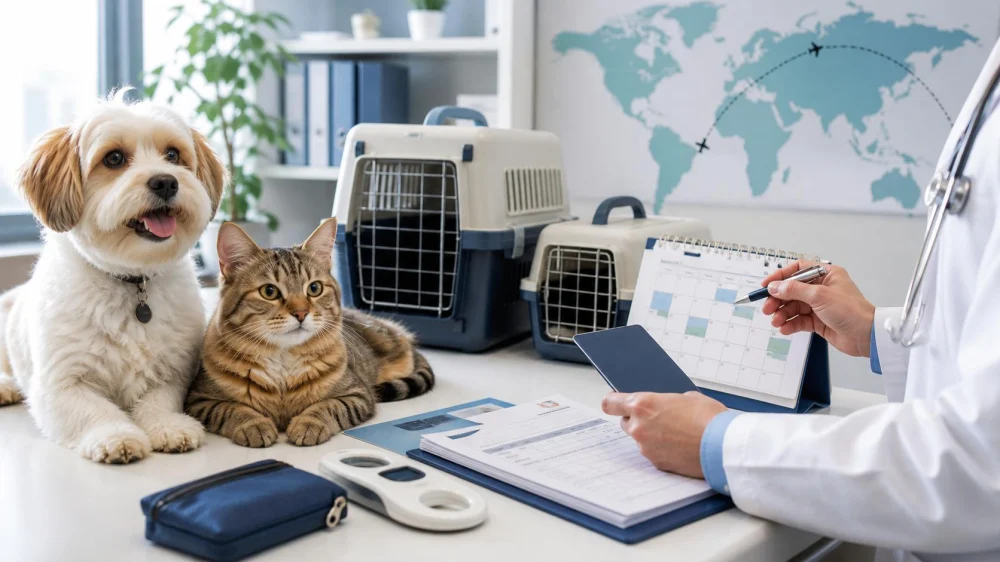 Pet Travel Health Certificates: Build the Timeline First