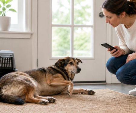 Dog Suddenly Limping: Triage Before You Move Them