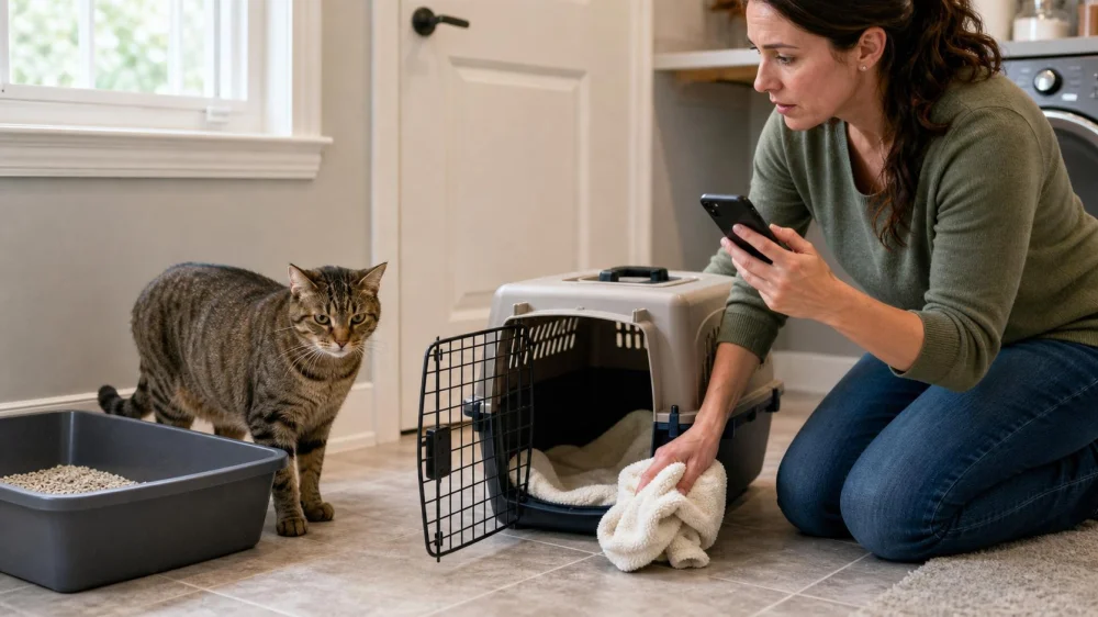 Cat Straining in the Litter Box: Treat It as Urgent