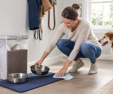 Pet Feeding Station Hygiene: Bowls, Mats, and Storage