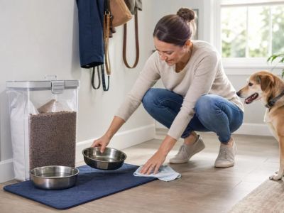 Pet Feeding Station Hygiene: Bowls, Mats, and Storage
