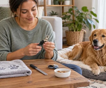 Pet Nail Trim Plan: Tools, Restraint, and Stop Signs