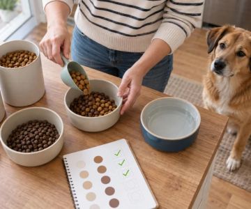 Pet Food Transition Log: Portions, Stool, and Symptoms