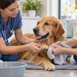 Pet Paw Cleaning: Rinse, Dry, Inspect, and Stop