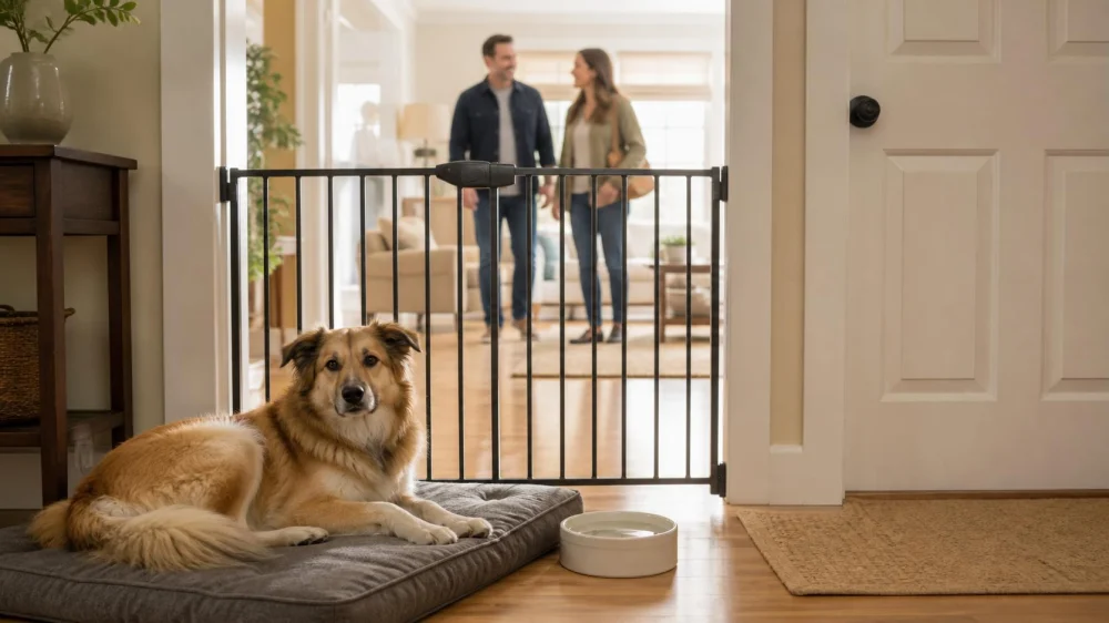 Household Guests and Pets: Doors, Food, and Retreats