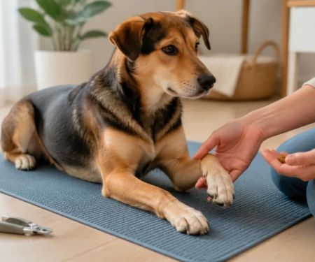 Pet Nail-Trim Practice: Touch, Pause, and Ask for Help