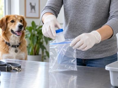 Pet Stool Sample: Collect, Label, and Bring It to the Vet