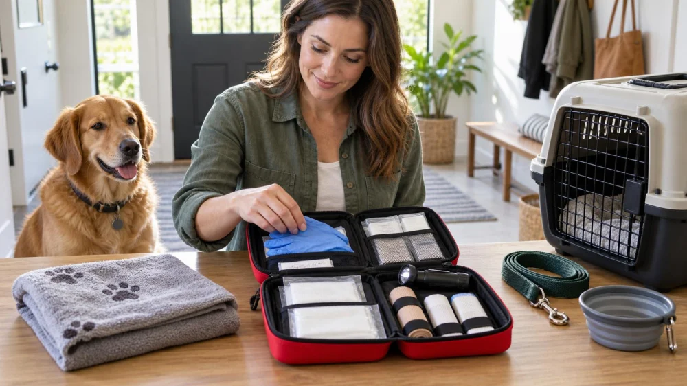 Pet First-Aid Kit: Build, Store, and Replace Supplies