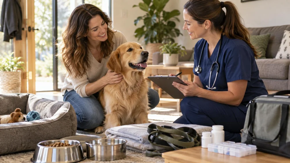 Pet Sitter Handoff: Routine, Medicines, and Contacts