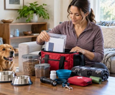 Pet Emergency Kit: Records, Supplies, and Rotation