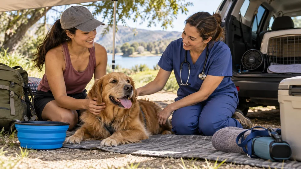 Pet Heat Safety Plan: Shade, Water, Travel, and Signs