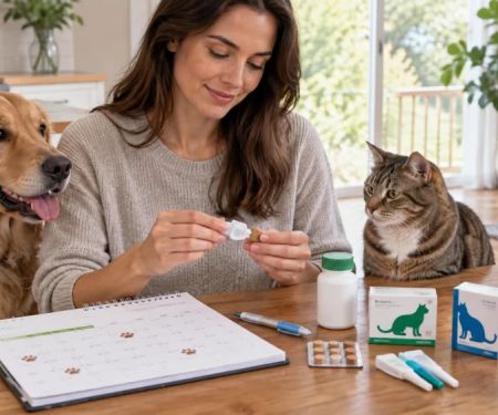 Pet Parasite Prevention Calendar: Product, Dose, and Dates