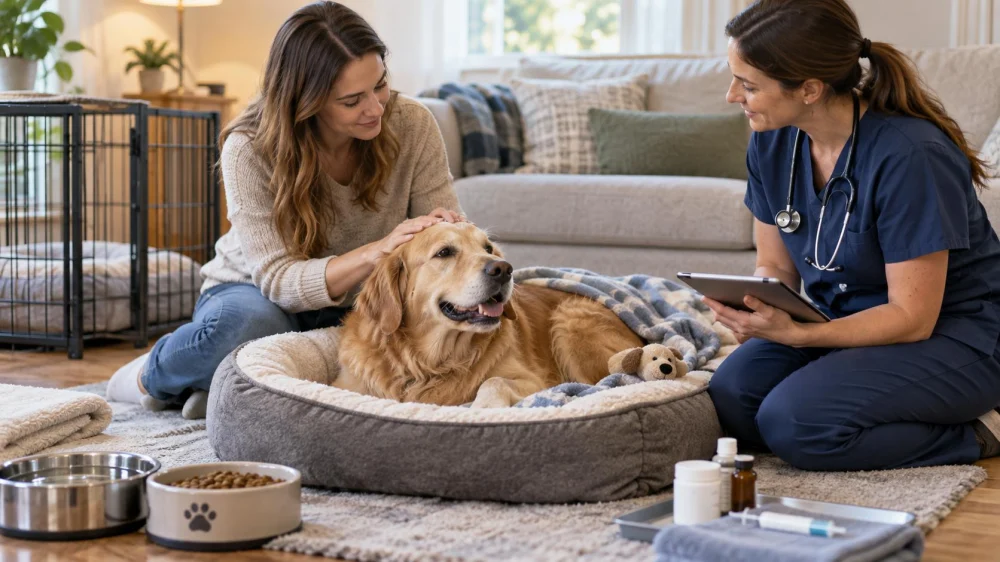 Pet Recovery Space: Set Up Rest After Vet Care
