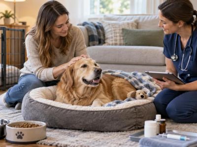 Pet Recovery Space: Set Up Rest After Vet Care