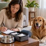 Pet Ear Scratching Log: Side, Frequency, and Vet Questions