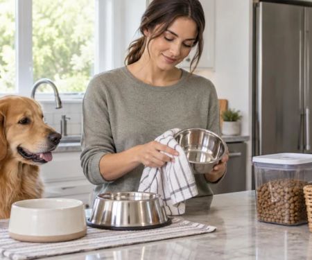 Pet Feeding Bowl Hygiene: Material, Washing, and Storage