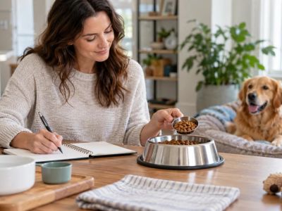 Pet Appetite Log: Portions, Timing, and Changes to Report