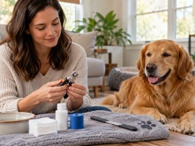 Pet Nail Trim Notes: Length, Bleeding Plan, and Vet Help
