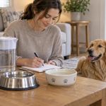 Pet Water Intake Log: Bowls, Timing, and Vet Questions