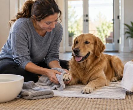 Pet Paw Cleaning: Checks Before the Next Step