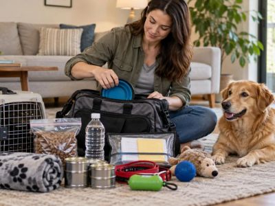 Pet Emergency Kit: Records, Carrier, and Safe Supplies