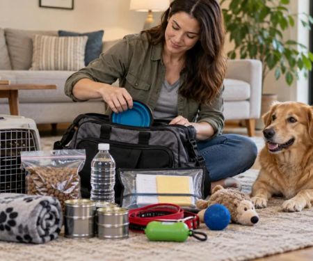 Pet Emergency Kit: Records, Carrier, and Safe Supplies