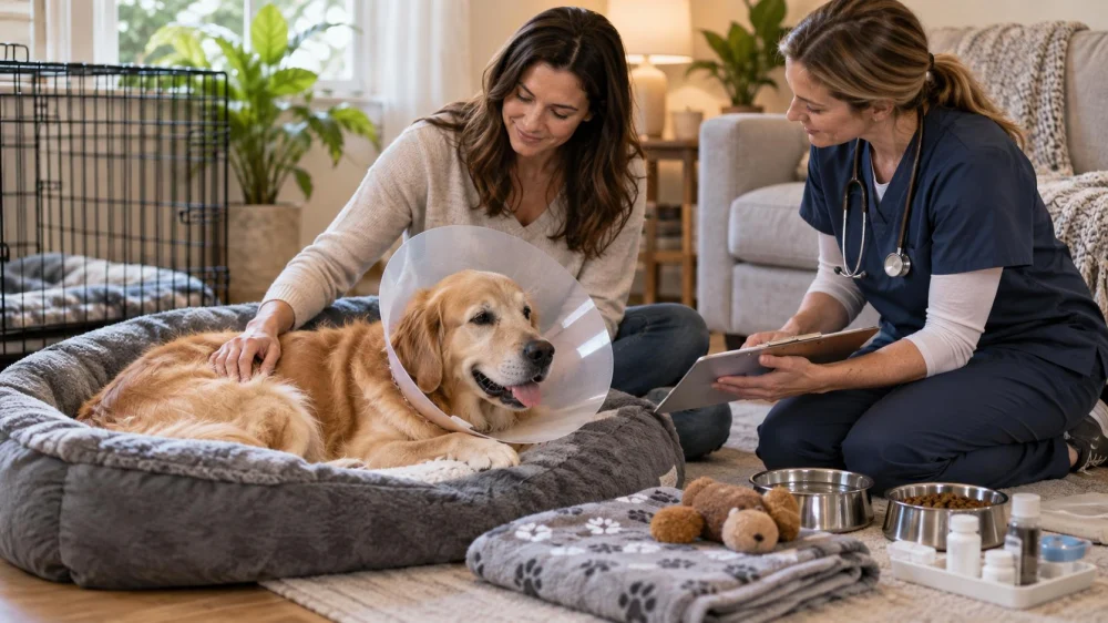 Pet Recovery Space: A Brothers Pets Reader Checklist