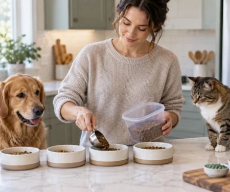 Pet Food Transition Plan: Portions, Days, and Symptoms