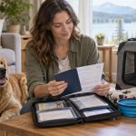 Pet Travel Document File: Vaccines, ID, and Health Records